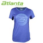 ATLANTA Women Round Neck Shortsleeve Tee