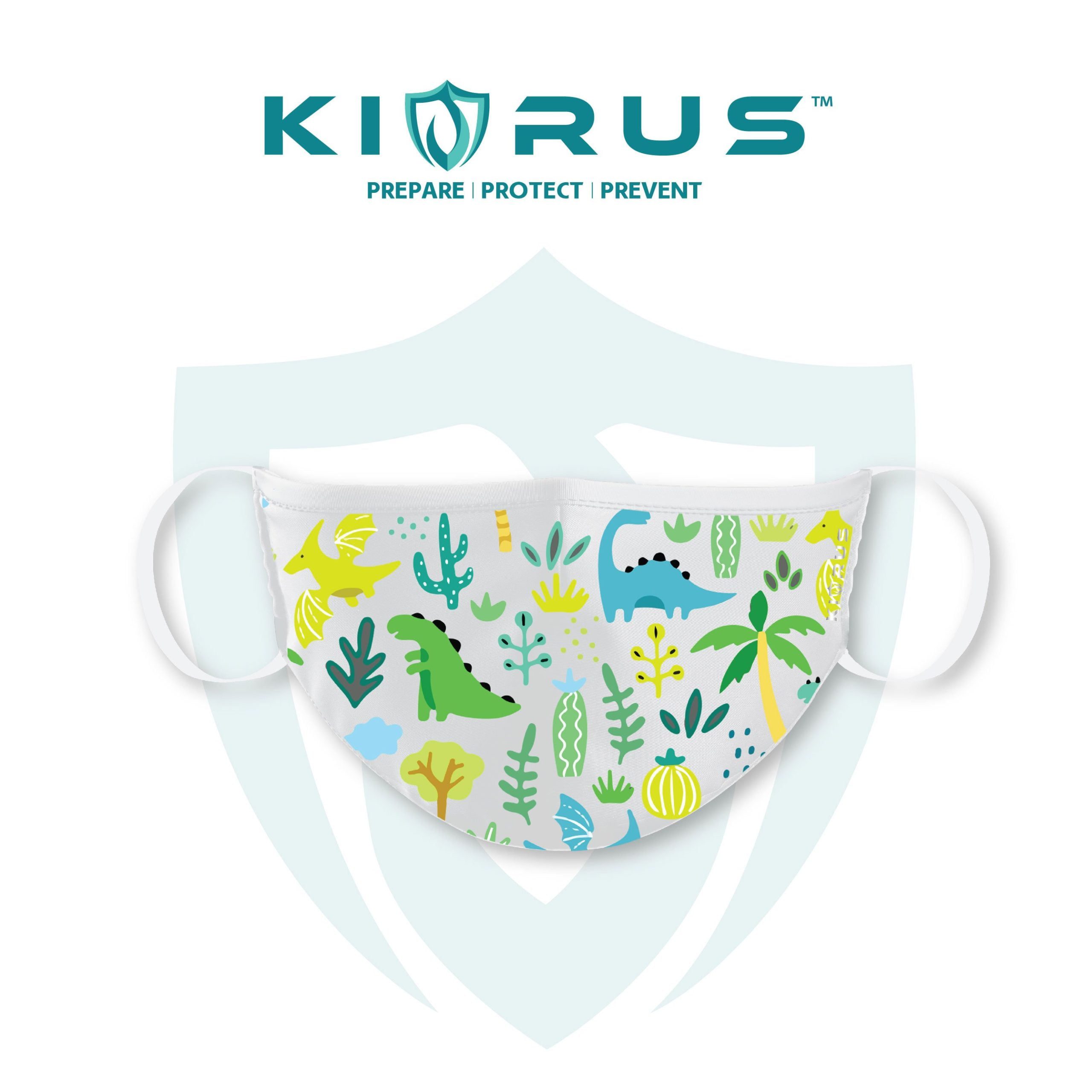 Kidsmask_640-x-640-02 KIVRUS Premium Kids Face Mask | Dino Valley - Image 1