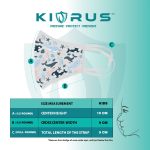 KIVRUS Premium Kids Face Mask | Oceanic Orca - Image 6
