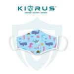 KIVRUS Premium Kids Face Mask | Marine Aqua - Image 2