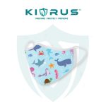 KIVRUS Premium Kids Face Mask | Marine Aqua - Image 4