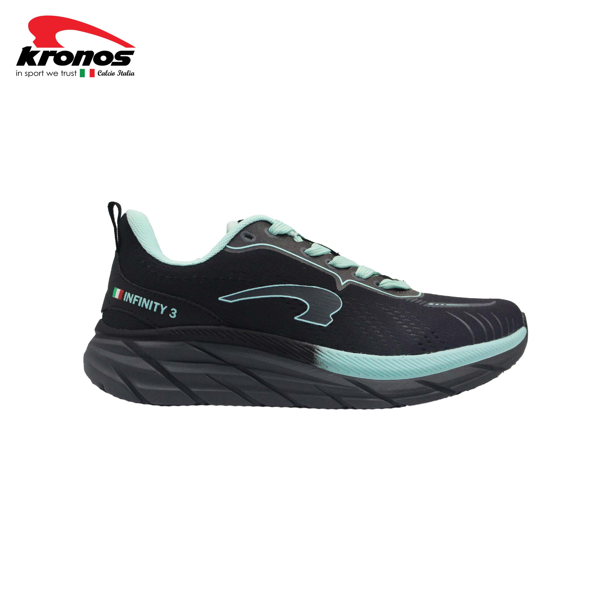 DBlueTur1 Kronos Women Infinite 3 Running Shoe - Image 1