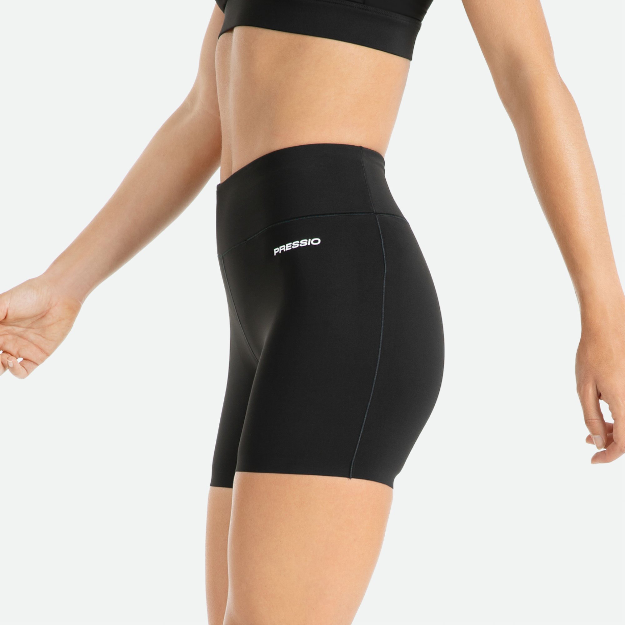 PRESSIO_Womens_3inch_Compression_Shorts
