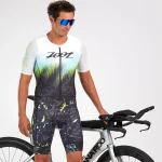 ZOOT MEN'S LTD TRI AERO FZ RACESUIT - LIVE ALOHA - Image 7