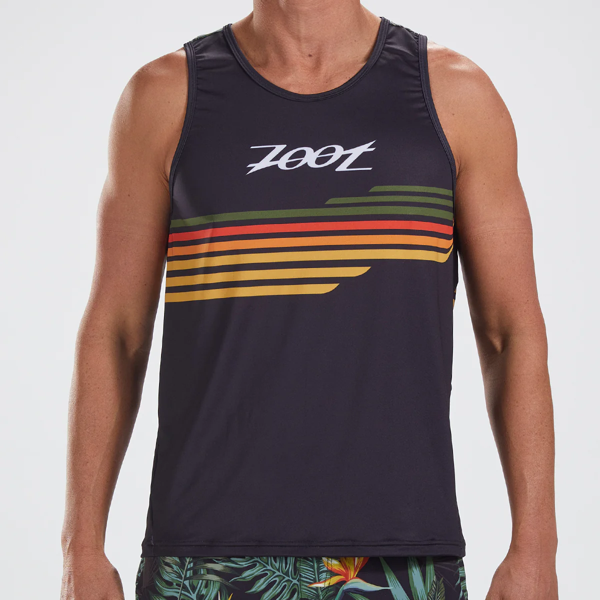 ZOOT MEN'S CUSTOM RUN SINGLET - WAIKOLOA