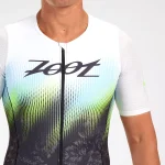 ZOOT MEN'S LTD TRI AERO FZ RACESUIT - LIVE ALOHA - Image 5