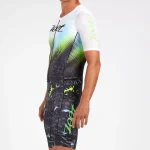 ZOOT MEN'S LTD TRI AERO FZ RACESUIT - LIVE ALOHA - Image 4
