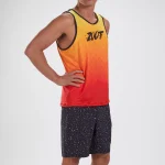 MEN'S CUSTOM RUN SINGLET - KONA ICE - Image 4