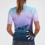 ZOOT WOMEN CUSTOM CYCLE AERO JERSEY - KONA ICE - Image 6