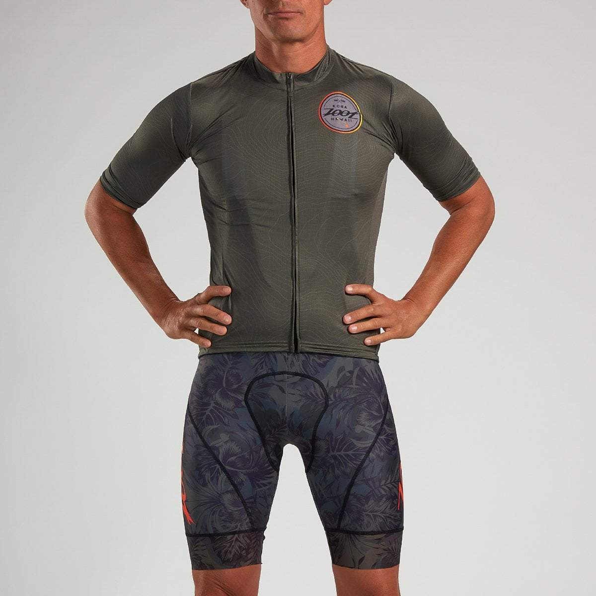 ZOOT MEN LTD CYCLE AERO JERSEY - PALM MAHALO