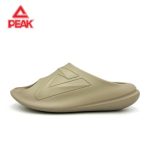 PEAK Men's Taichi Chubby Slipper - Beige Grey