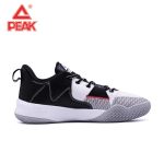 PEAK Men Basketball Shoes - Black / White