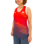 PRESSIO WOMEN’S ELITE SINGLET (KLSCM) – RED - Image 3