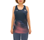 PRESSIO WOMEN’S ELITE SINGLET (KLSCM) – BLACK