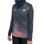 PRESSIO WOMEN’S PERFORM LONG SLEEVE (KLSCM) – BLACK - Image 3