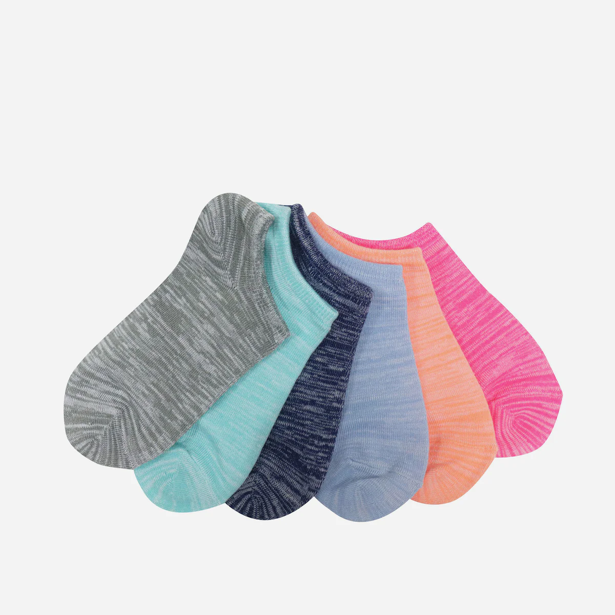 Sofsole Women's Lifestyle Marl Random Feed (6 Packs) Socks - Multicolor