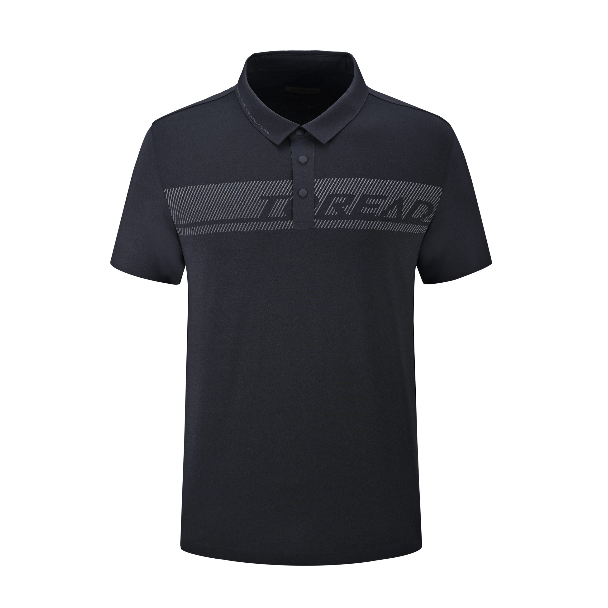 TOREAD Men Polo Short sleeved T-shirt – Black