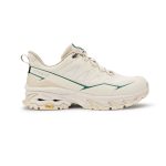 TOREAD Women TIEF waterproof VIBRAM hiking shoes – White / Brown – Yellow / Red