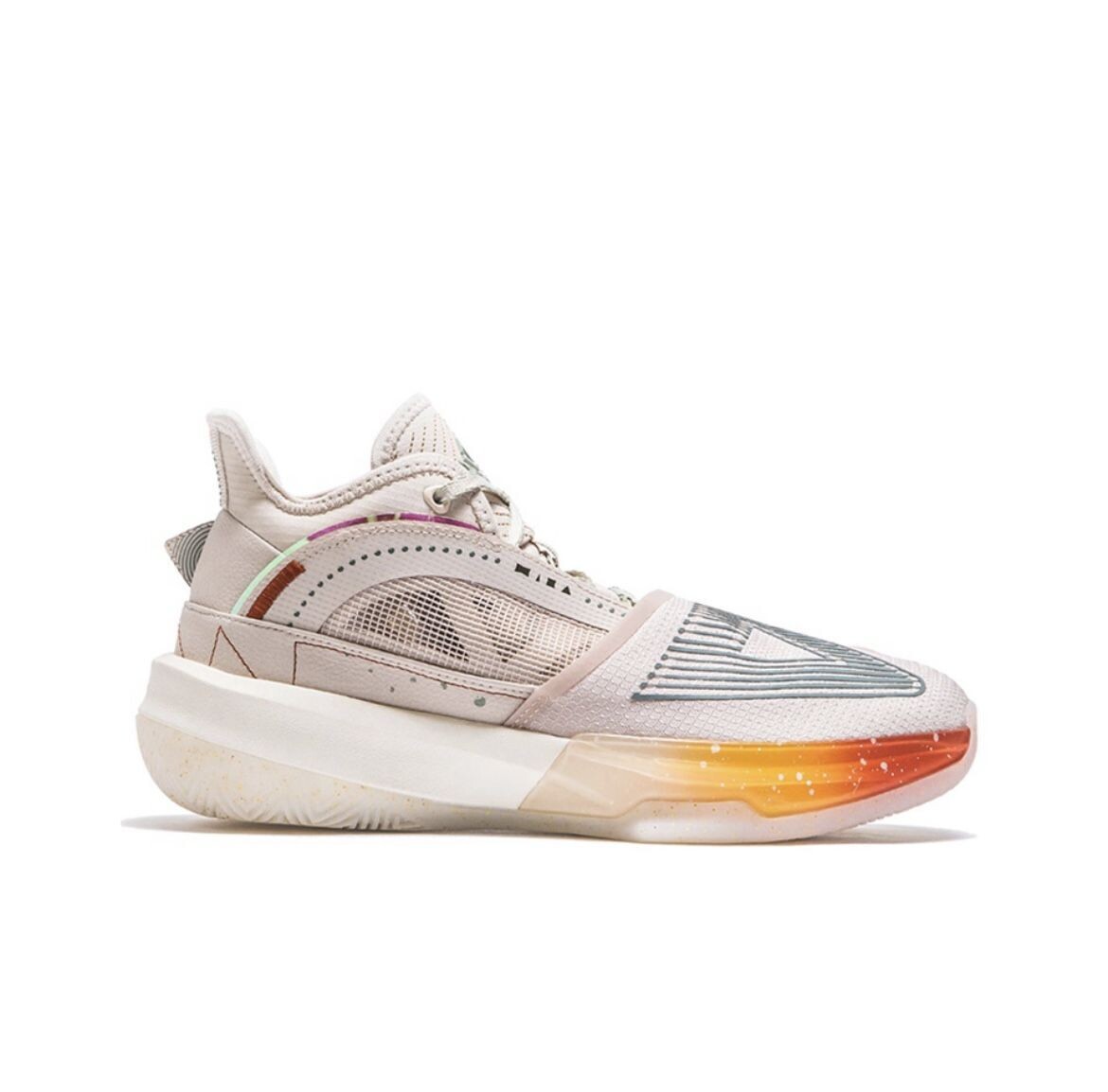 PEAK Andrew Wiggins Big Triangle Men's High Basketball Shoes