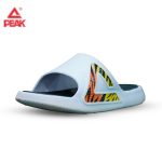Peak Taichi Slide 1.0-White/Tiger Orange - Image 2