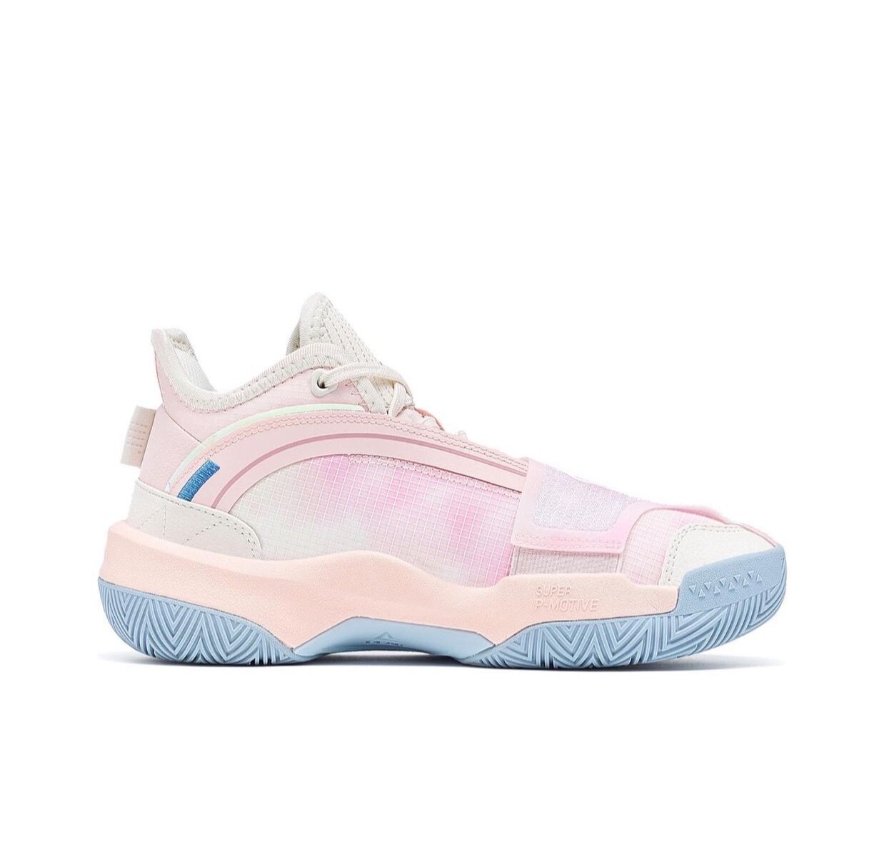 Peak Andrew Wiggins Triangle Men’s High Basketball Shoes – Pearl Pink