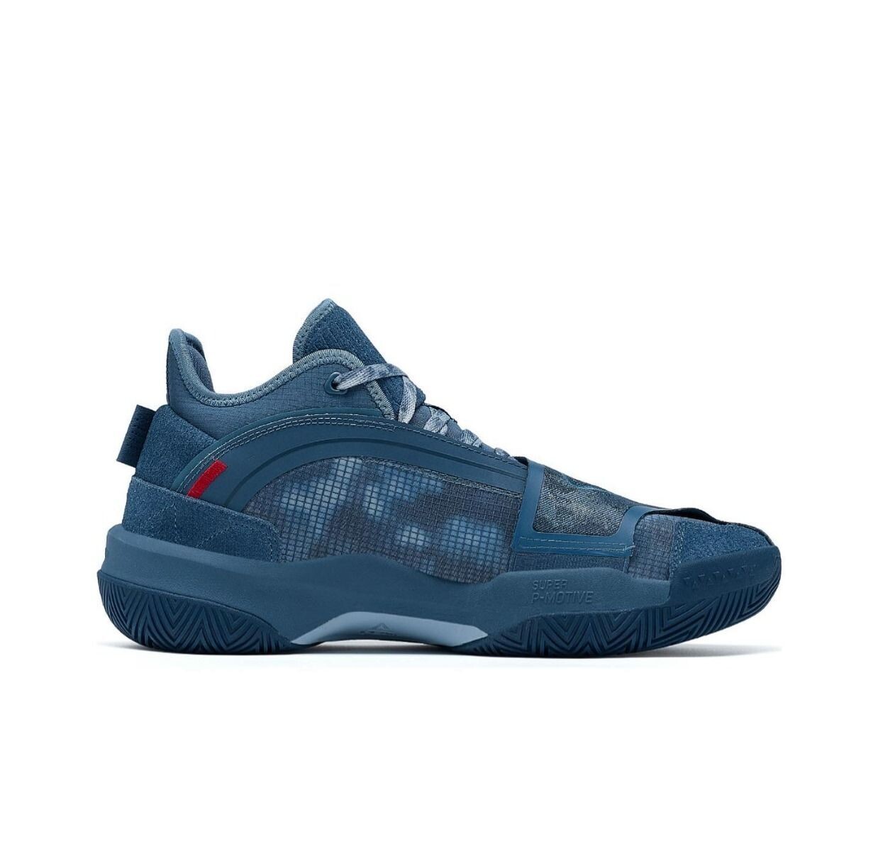 Peak Andrew Wiggins Triangle Men’s High Basketball Shoes – Picture Blue
