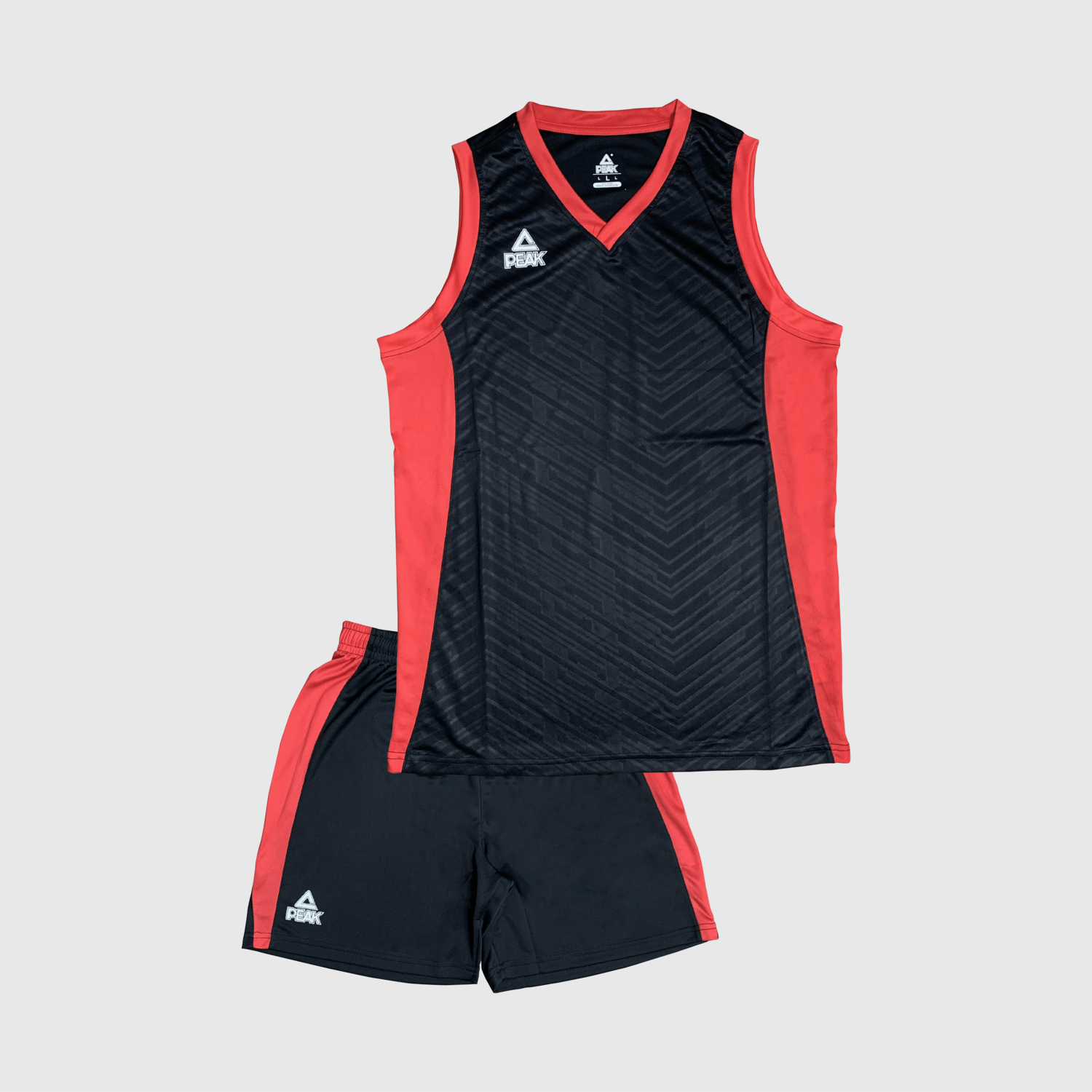 Peak Basketball Jersey Set – Black