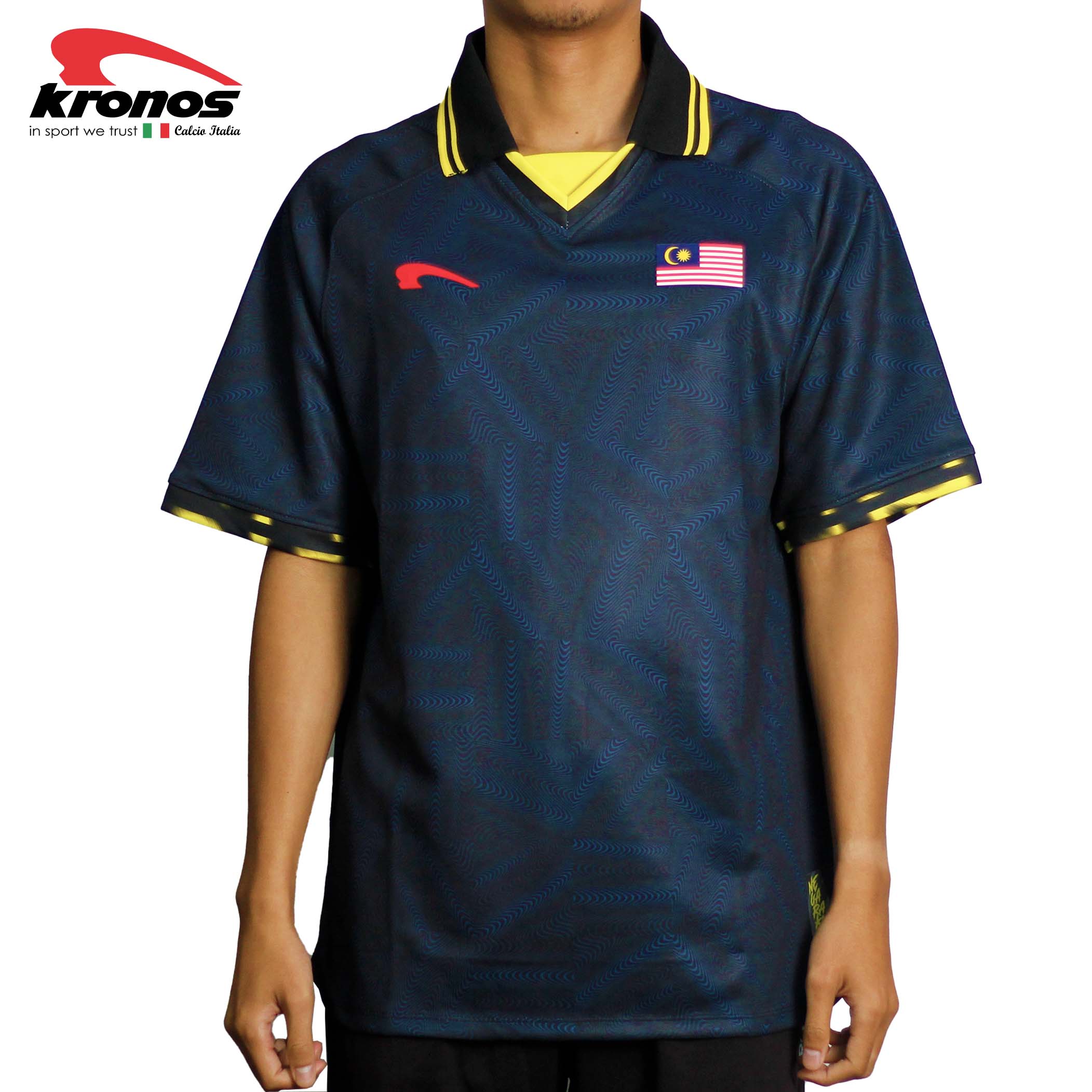 FRONT Kronos Men Collar Oversized Jersey Negaraku Collection 2025 - Image 1
