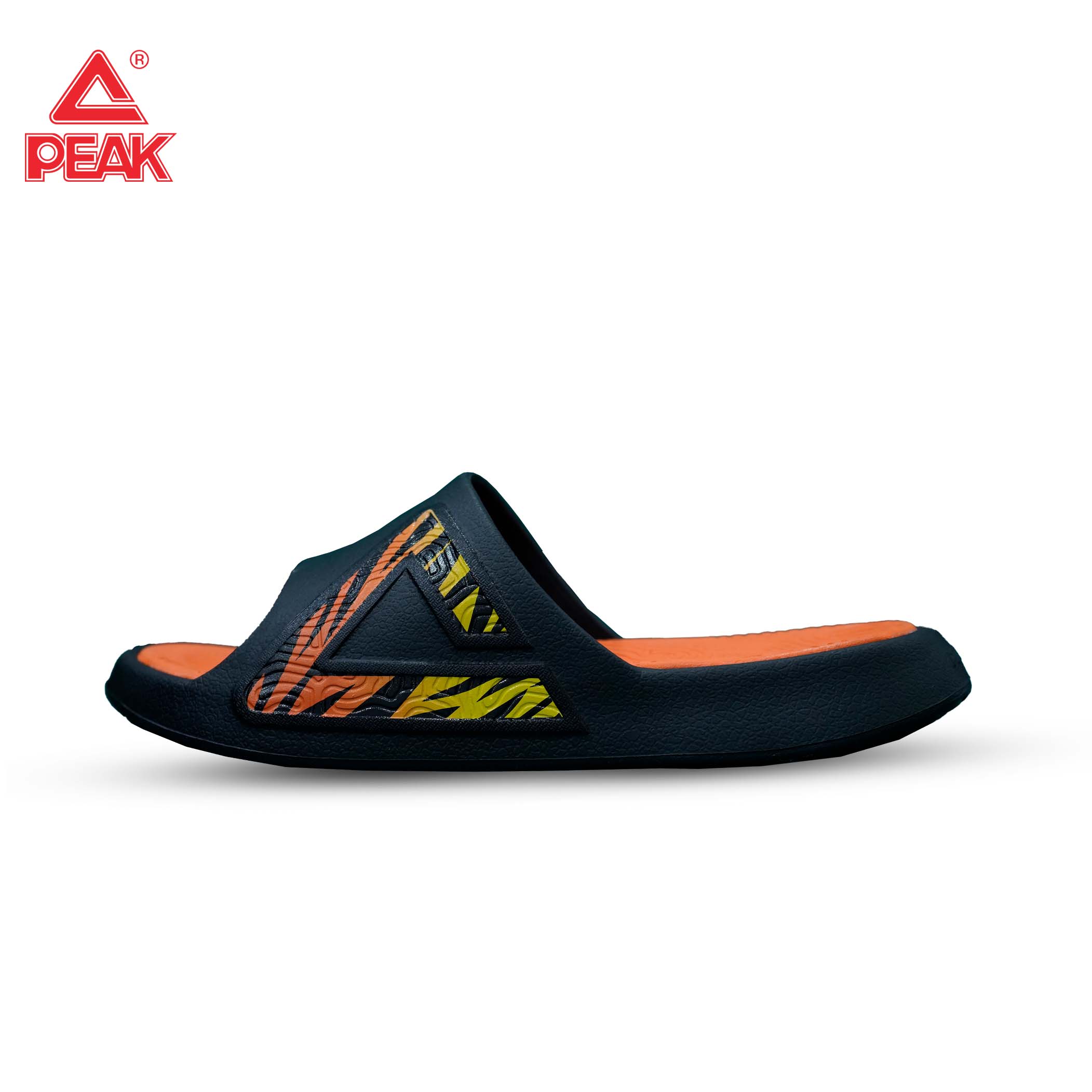 Peak Taichi Slide 1.0-Black/Tiger Orange